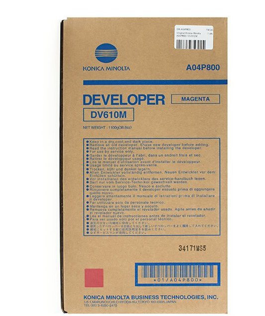 DEVELOPER/STARTER ORIGINALI Developer Originale Magenta