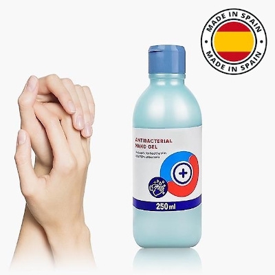 IGIENIZZANTI GEL mani antibatterico 250ML asciugatura rapida 79,8%Ethanol