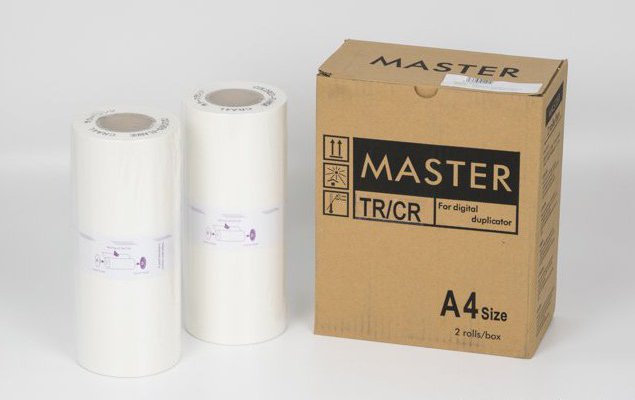 MATRICI PER DUPLICATORI NEUTRI Master Neutro Kit A4( 2 Rotoli 227 mm x 93mt)