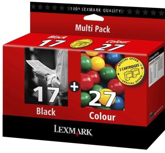 CARTUCCE INK JET ORIGINALI Multipack Originale (17+27)