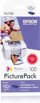 CARTUCCE INK JET ORIGINALI PICTUREPACK Cart.ink jet 4 col. + carta foto (T5730)