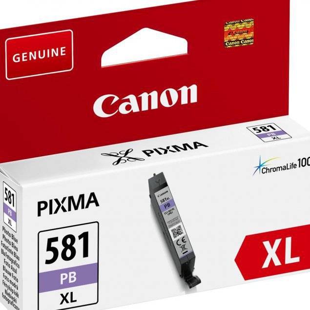CARTUCCE INK JET ORIGINALI Serbatoio Originale Blu Foto XL (CLI-581PB XL)