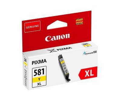 CARTUCCE INK JET ORIGINALI Serbatoio Originale Giallo XL (CLI-581Y XL)