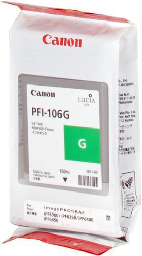 CARTUCCE INK JET ORIGINALI Serbatoio Originale Verde (PFI-106G)