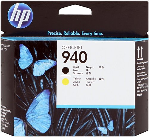CARTUCCE INK JET ORIGINALI Testine Originali Nero + Giallo (940)