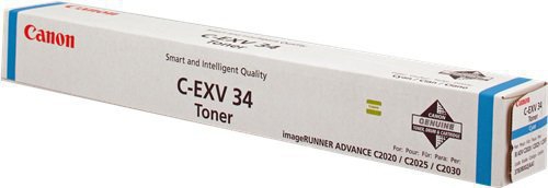 TONER ORIGINALI Toner Originale Ciano (C-EXV34)