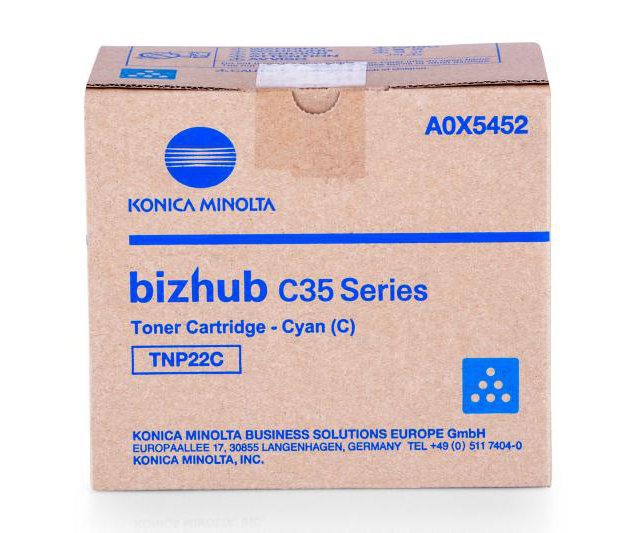 TONER ORIGINALI Toner Originale Ciano