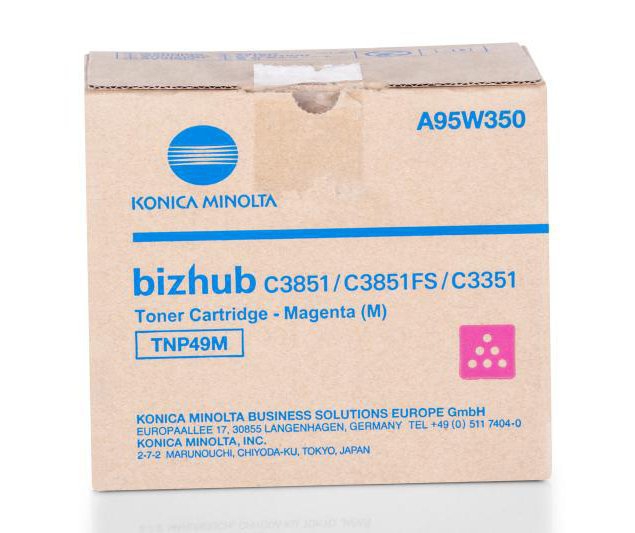 TONER ORIGINALI Toner Originale Magenta