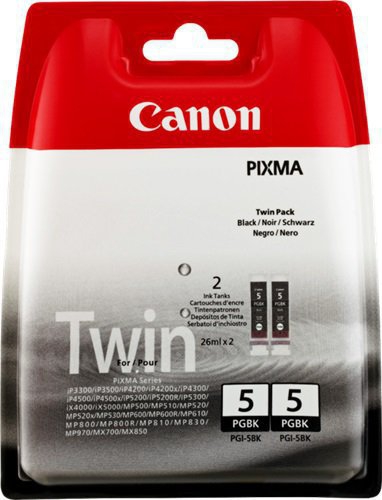 CARTUCCE INK JET ORIGINALI Twin Pack Originale Nero (PGI-5BK)