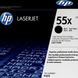 TONER LASER ORIGINALI Cartuccia Originale (55X)