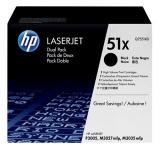TONER LASER ORIGINALI Dual Pack Originale (51X)
