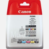 CARTUCCE INK JET ORIGINALI Multipack Originale B/C/M/Y (PGI-580/CLI-581)
