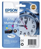 CARTUCCE INK JET ORIGINALI Multipack Originale C/M/Y (27XL)
