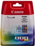CARTUCCE INK JET ORIGINALI Multipack Originale C/M/Y (CLI-8)
