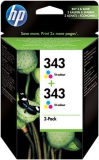 CARTUCCE INK JET ORIGINALI Multipack Originale Colore (343+343)