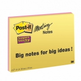 POST-IT E MEMO Post-it® Super Sticky Meeting Notes NEON 200 x 149 mm 4 pz.