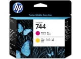 CARTUCCE INK JET ORIGINALI Testina Originale Giallo + Magenta (744)